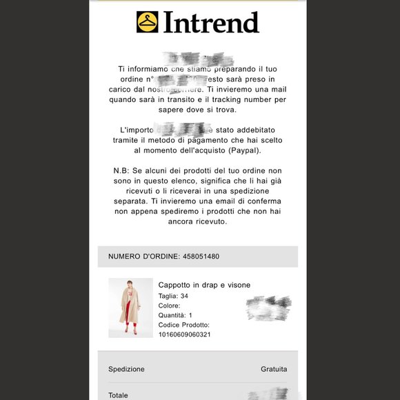 NEW Max Mara Cut the label shop Intrend - 100% Cashmere Mink Collar Coat IT34 - Picture 13 of 13